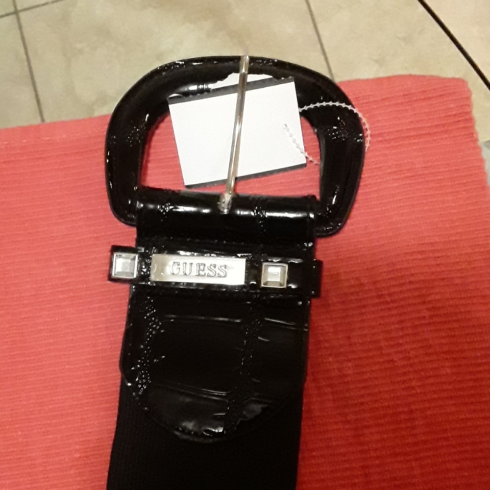 Guess Stretch Black Belt